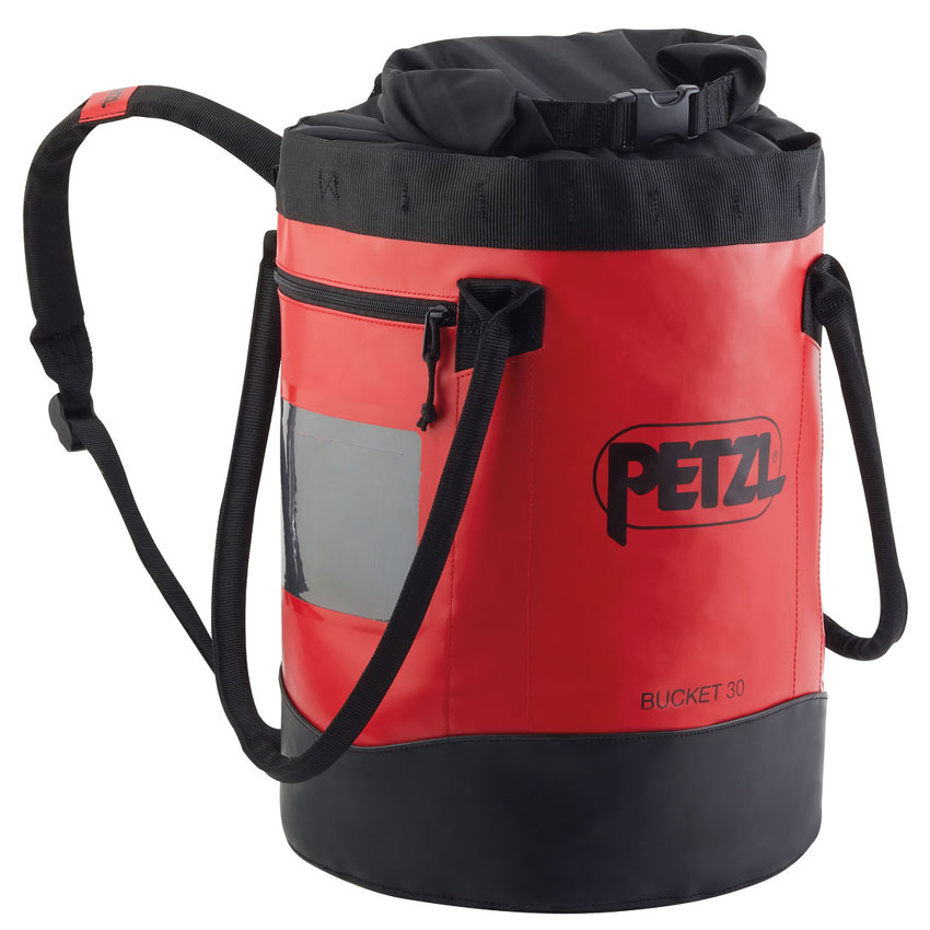 durable bag PETZL Bucket 30 red